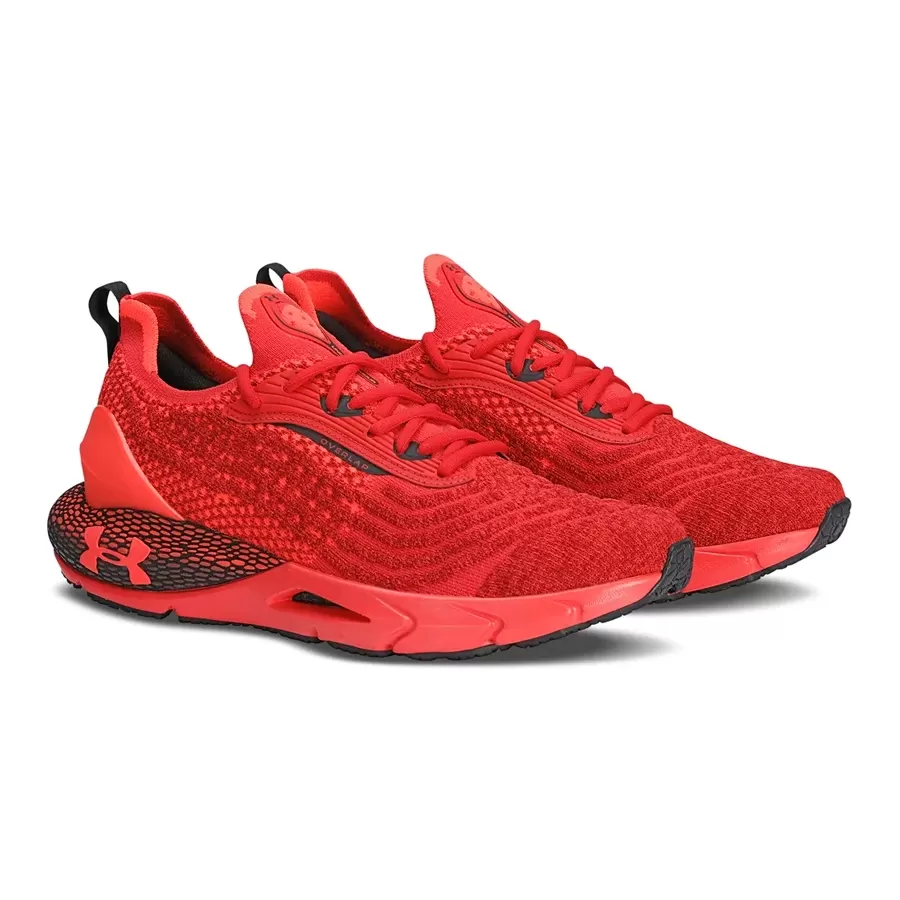 Imagen 1 de 5 de Zapatillas Under Armour Hovr Overlap-ROJO/NEGRO