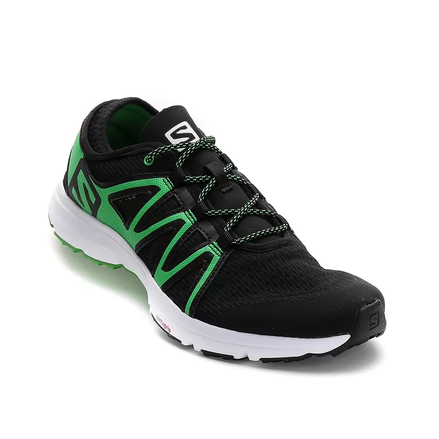 Imagen 2 de 4 de Zapatillas Salomon Crossamphibian Swift M-NEGRO/VERDE