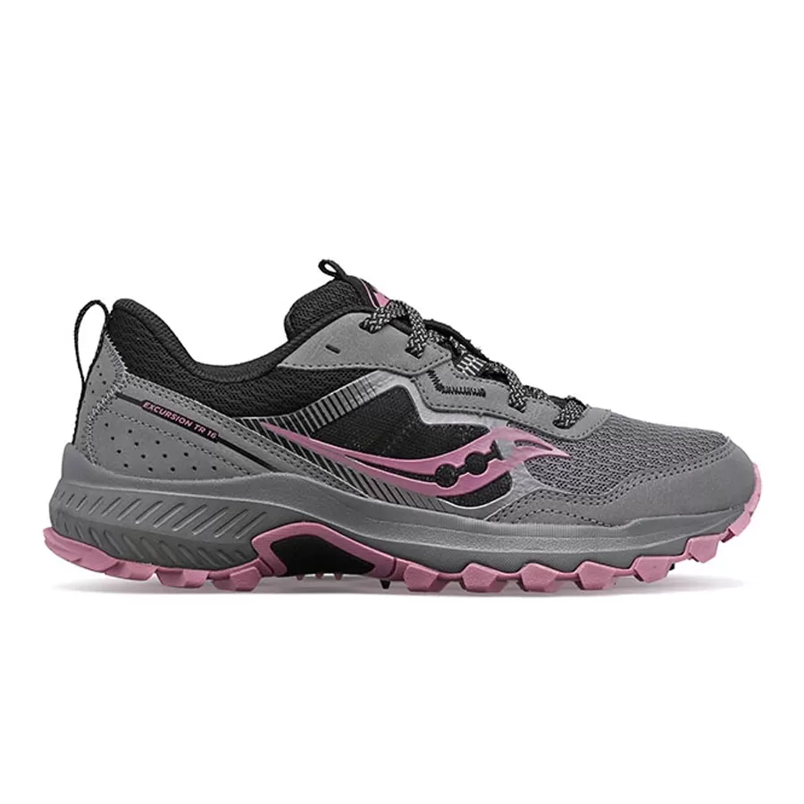 Imagen 0 de 5 de Zapatillas Saucony Excursion Tr16-GRIS/NEGRO/ROSA