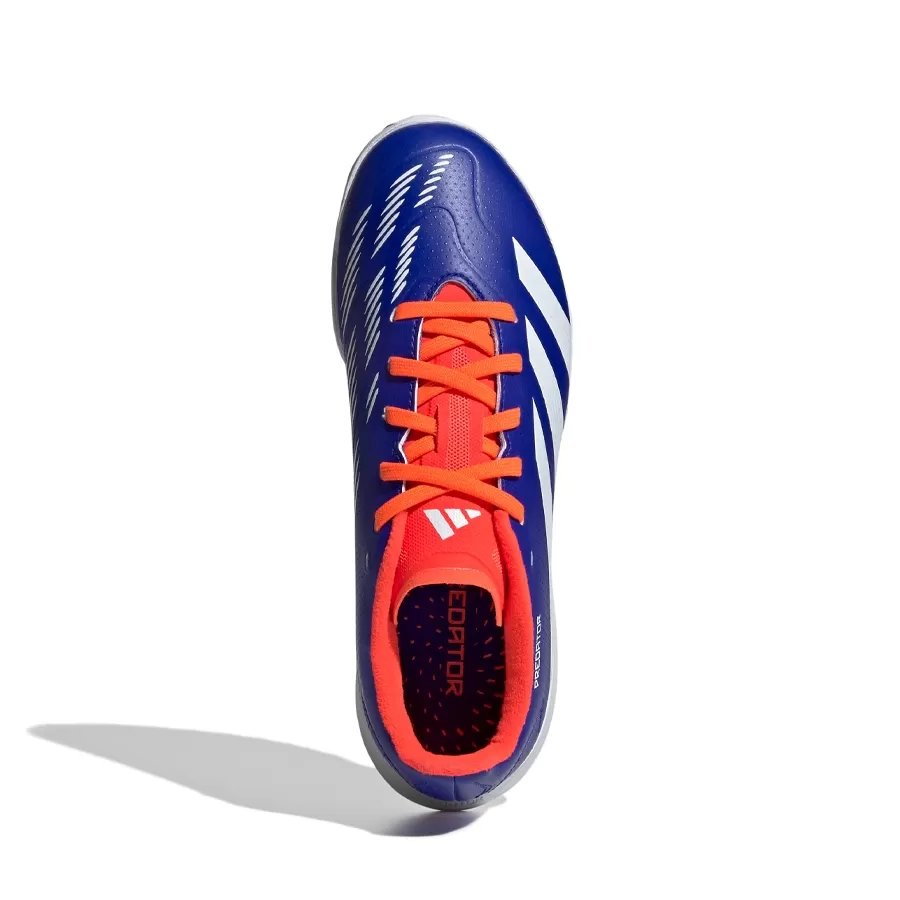 Imagen 3 de 8 de Botines adidas Predator League Tf Kids-AZUL/BLANCO/NARANJA FLUOR