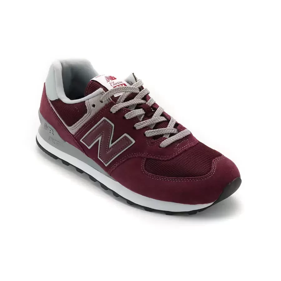 Zapatillas New Balance Ml 574 Egb BORDO GRIS Vaypol