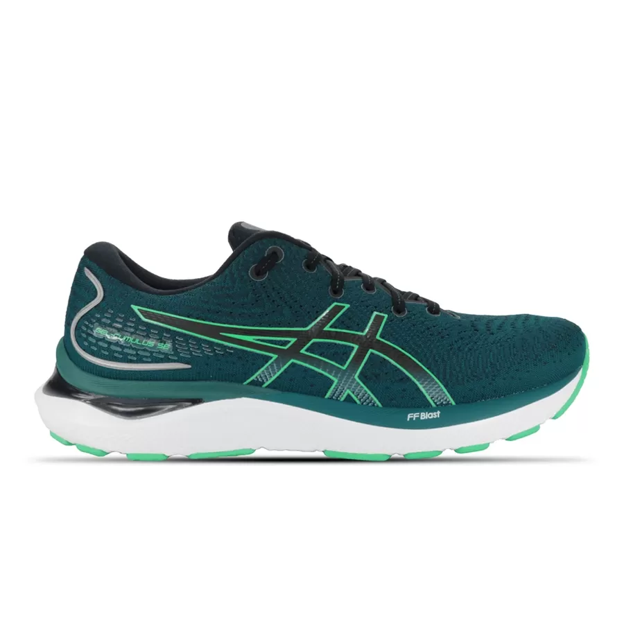 Imagen 0 de 4 de Zapatillas Asics Gel Cumulus 24-NEGRO/VERDE