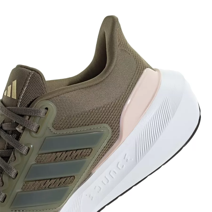 Imagen 5 de 7 de Zapatillas adidas Ultrabounce-VERDE MILITAR/BLANCO