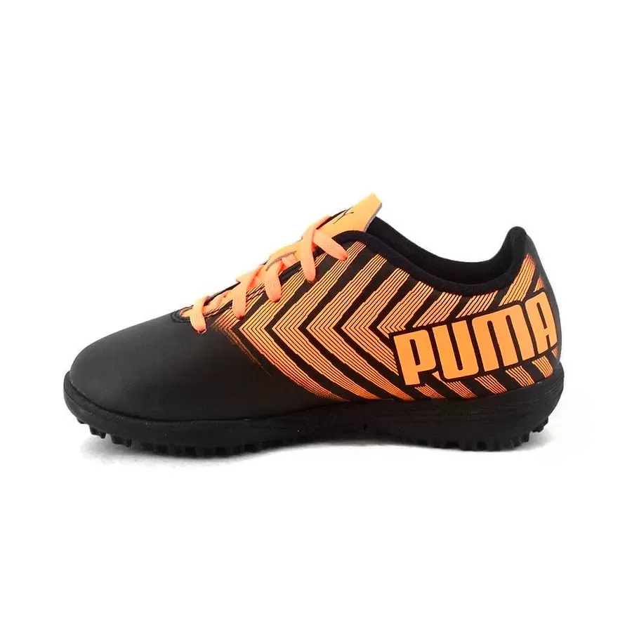 Imagen 1 de 4 de Botines Puma Tacto II Tt Jr Adp-NEGRO/NARANJA