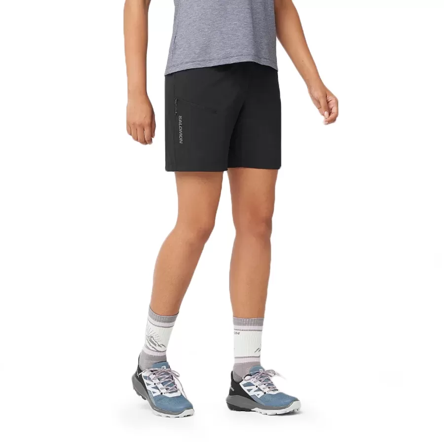 Imagen 1 de 4 de Shorts Salomon Wayfarer-NEGRO