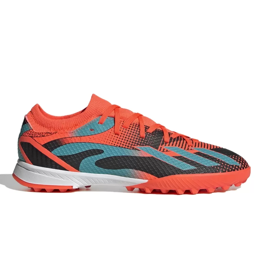 Imagen 0 de 5 de Botines adidas X Speedportal Messi-NARANJA FLUOR/TURQUESA/NEGRO/BLANCO