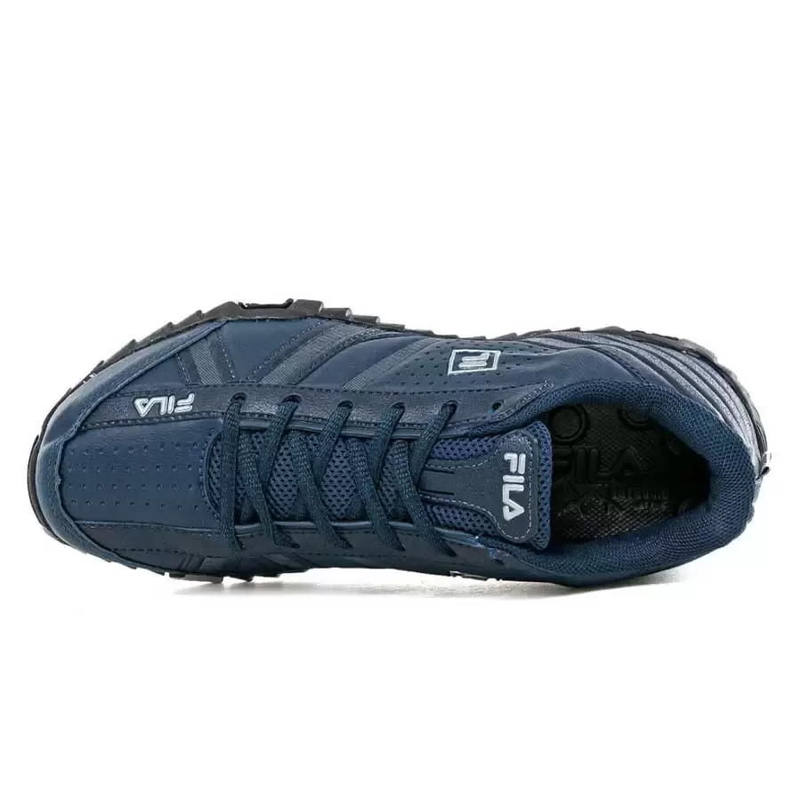 Imagen 4 de 5 de Zapatillas Fila Slant Force-AZUL/PLATA