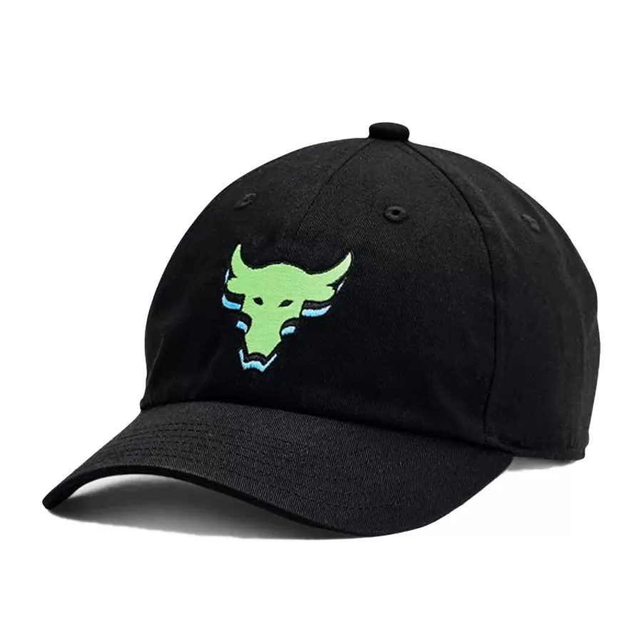 Imagen 0 de 2 de Gorra Under Armour Youth Project Rock-NEGRO/VERDE FLUOR