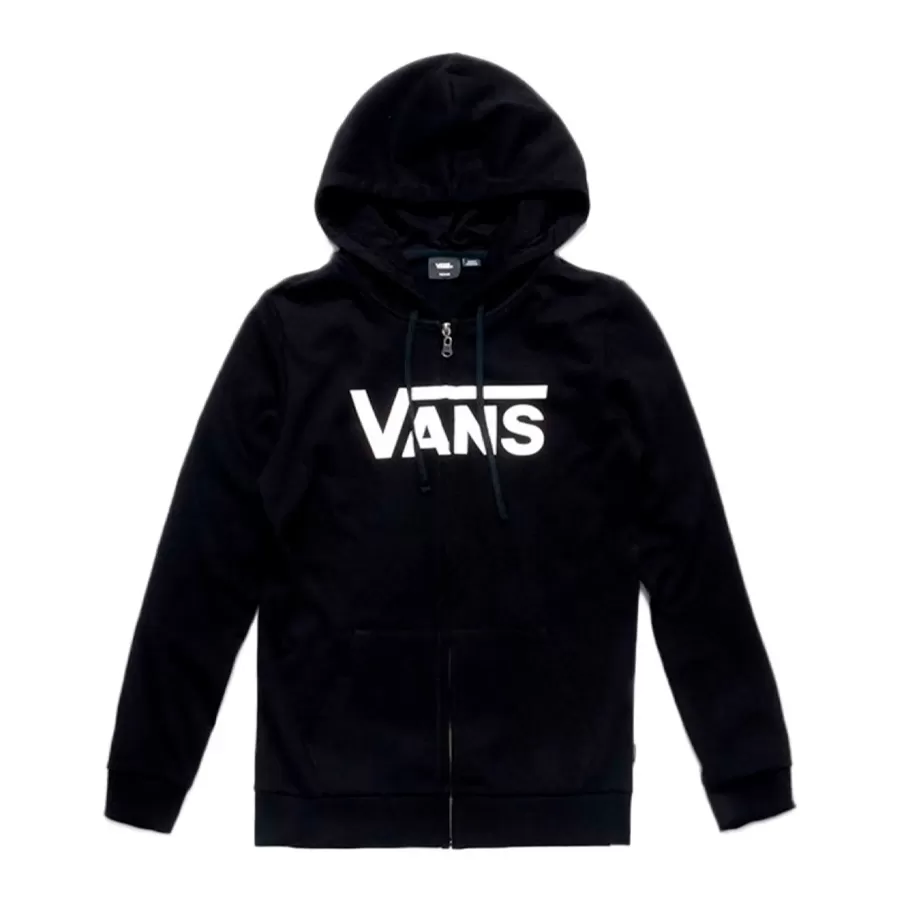 Imagen 0 de 3 de Campera Vans Flying V Zip-NEGRO/BLANCO