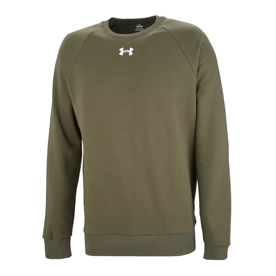 Imagen 0 de 3 de Buzo Under Armour Rival Fleece-VERDE OLIVA