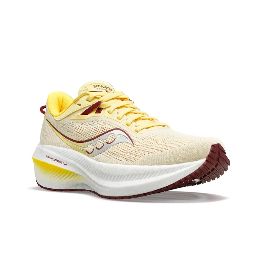 Imagen 1 de 4 de Zapatillas Saucony Triumph 21-AMARILLO/BLANCO