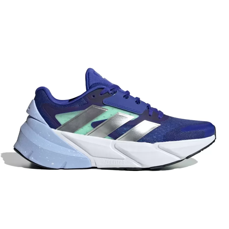 Imagen 1 de 11 de Zapatillas adidas Adistar 2.0-AZUL/VERDE AGUA/PLATA