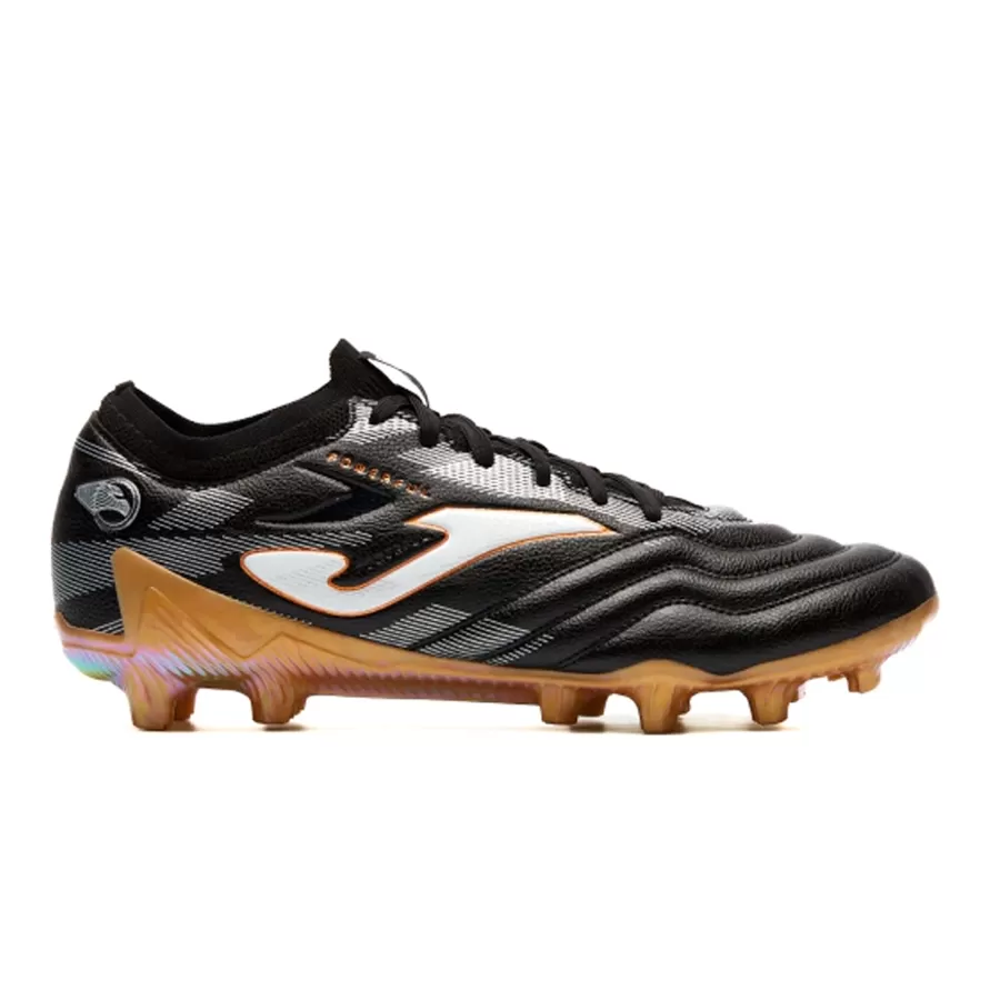 Imagen 0 de 7 de Botines Joma Powerful Cup FG-NEGRO/DORADO