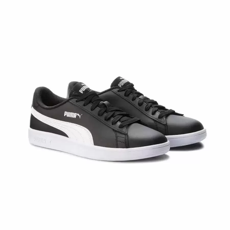 Zapatillas Puma Smash V2 L Adp NEGRO BLANCO Vaypol