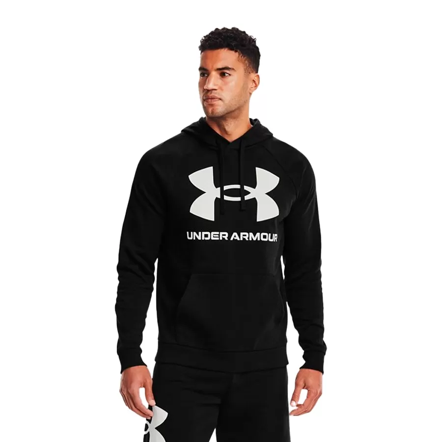 Imagen 0 de 4 de Buzo Under Armour Big Logo-NEGRO/BLANCO