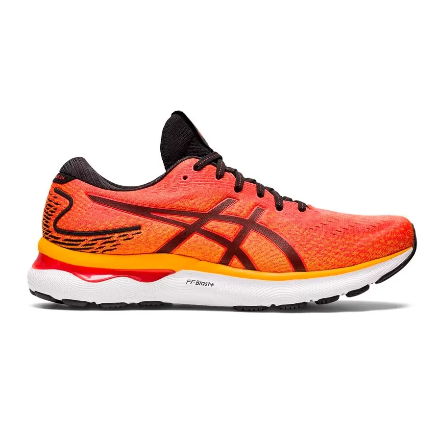 Imagen 0 de 5 de Zapatillas Asics Gel Nimbus 24 Standard-NARANJA/NEGRO