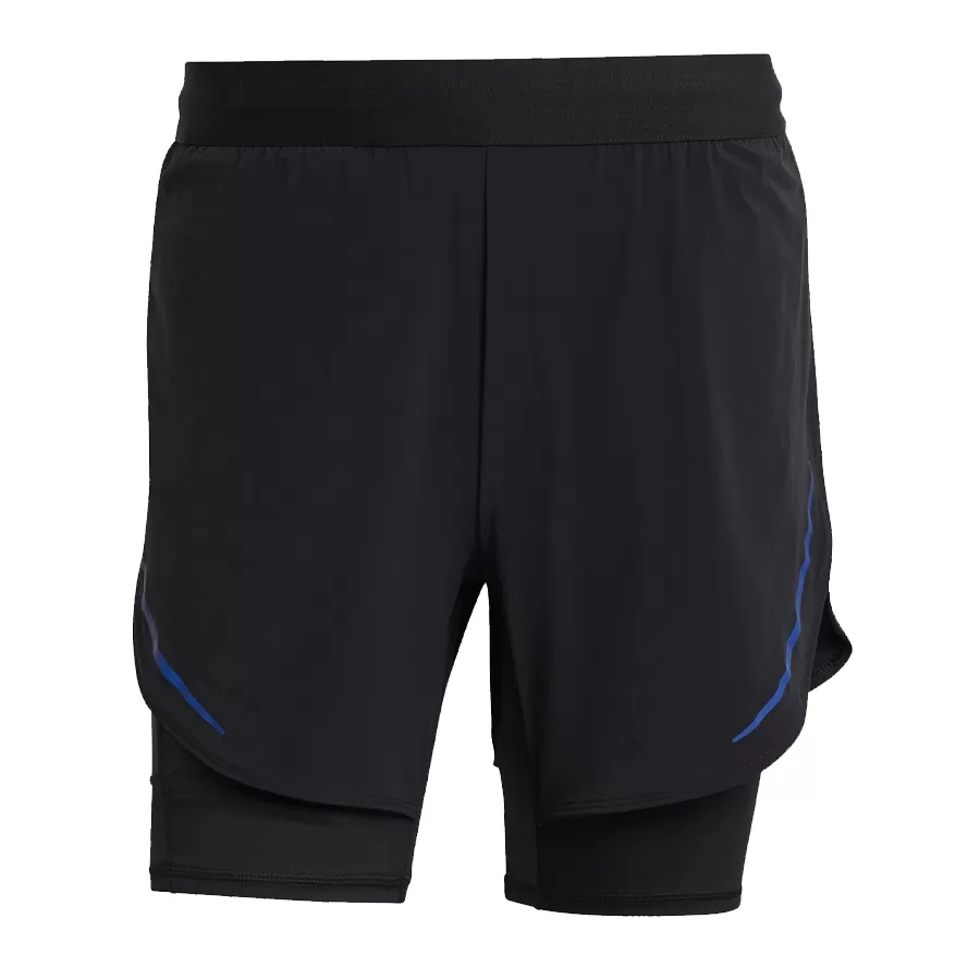 Imagen 0 de 4 de Shorts adidas Hiit Hr 2 en 1-NEGRO/AZUL