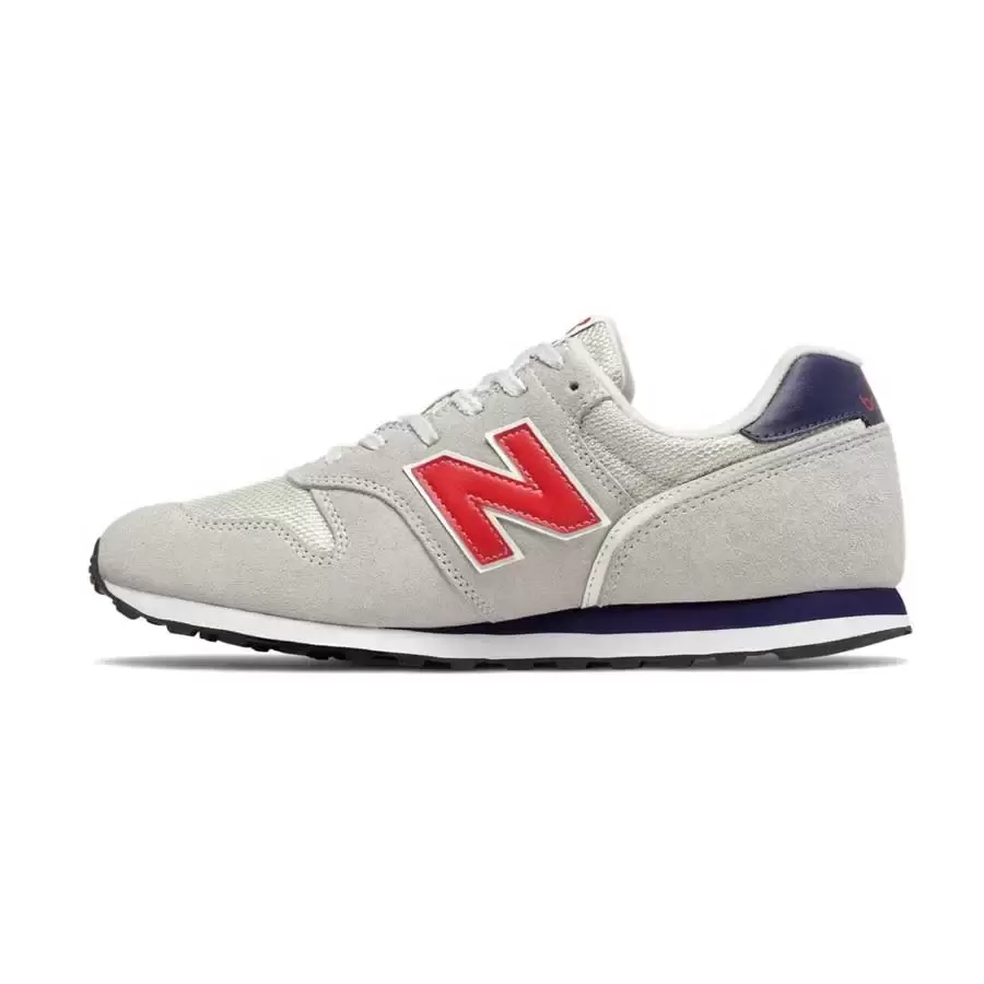 Imagen 1 de 4 de Zapatillas New Balance 373v2-GRIS/MARINO/ROJO