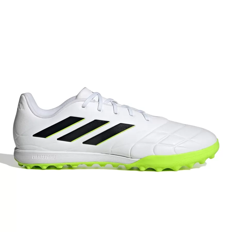 Imagen 1 de 8 de Botines adidas Copa Pure 3 Tf-BLANCO/VERDE FLUOR/NEGRO