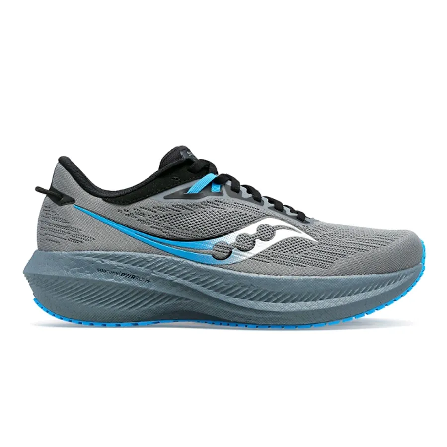 Imagen 0 de 5 de Zapatillas Saucony Triumph 21-GRIS/TURQUESA/NEGRO