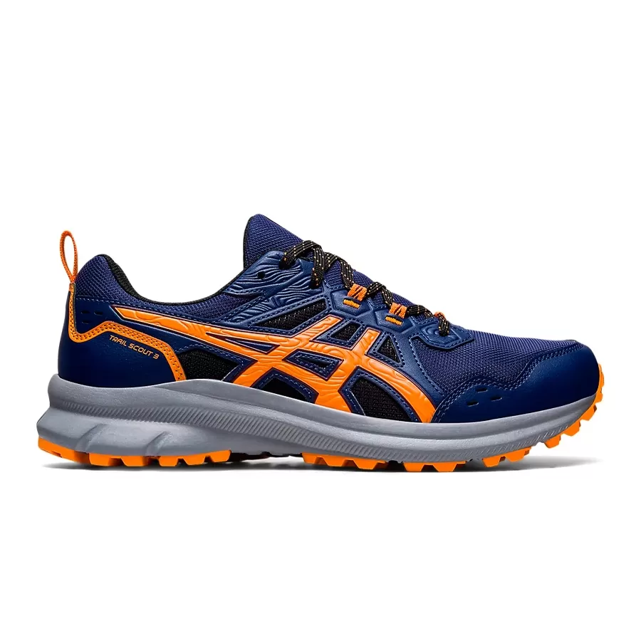 Imagen 0 de 6 de Zapatillas Asics Trail Scout 3-MARINO/NARANJA