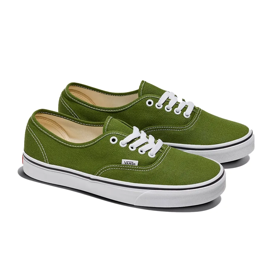 Imagen 2 de 5 de Zapatillas Vans U Authentic-VERDE OLIVA/BLANCO