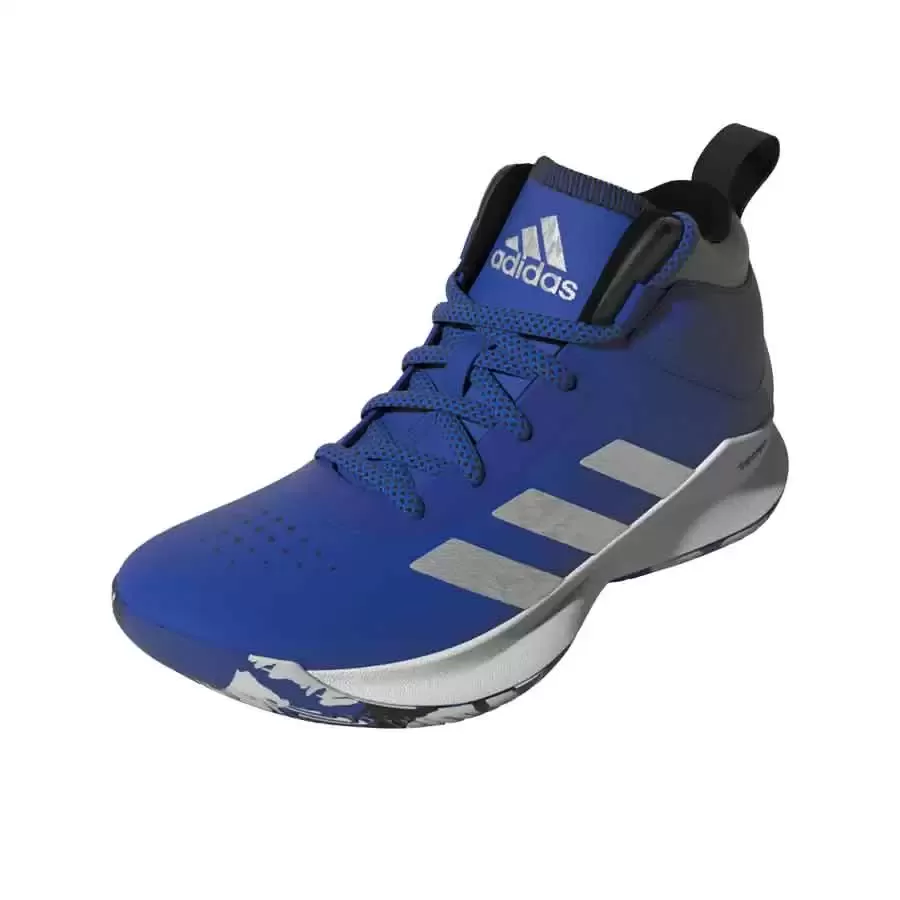 Zapatillas adidas Cross Em Up 5 K AZUL NEGRO PLATA Vaypol