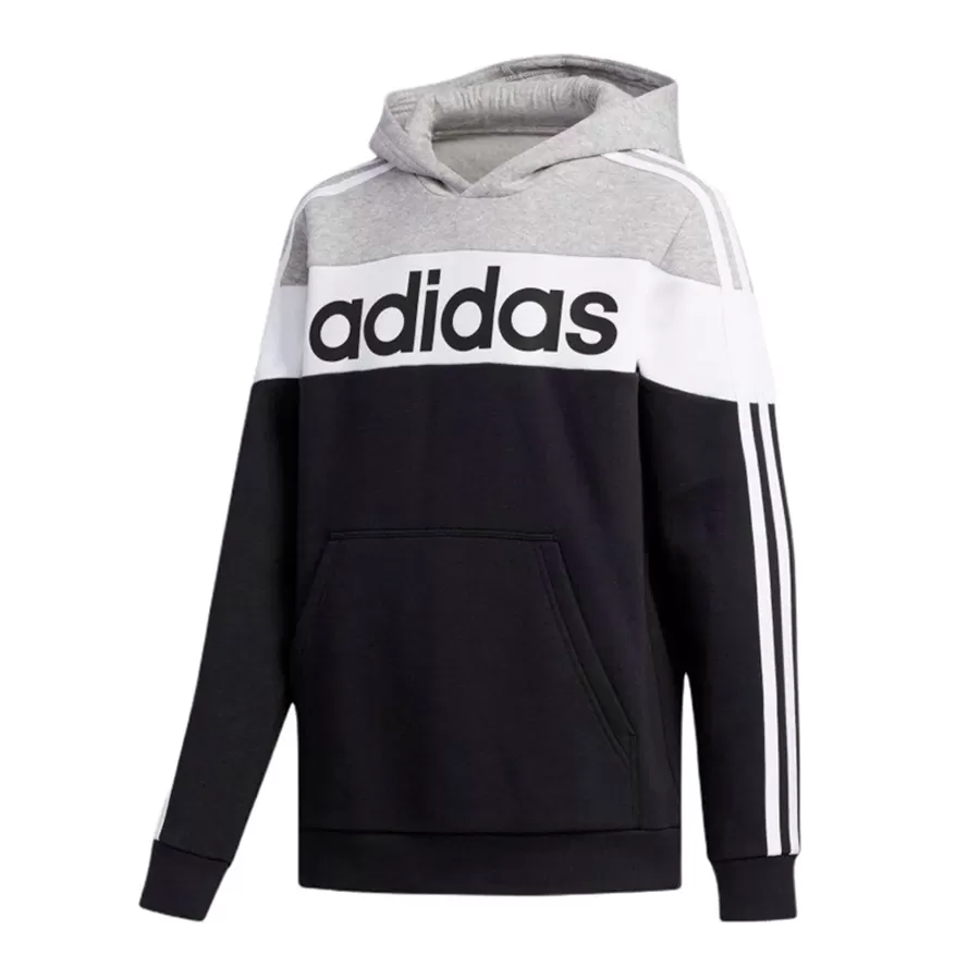 Imagen 0 de 2 de Buzo adidas Linear-NEGRO/BLANCO/GRIS