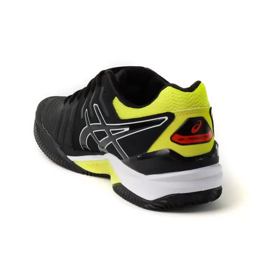 Asics gel resolution 7 clay negro sales