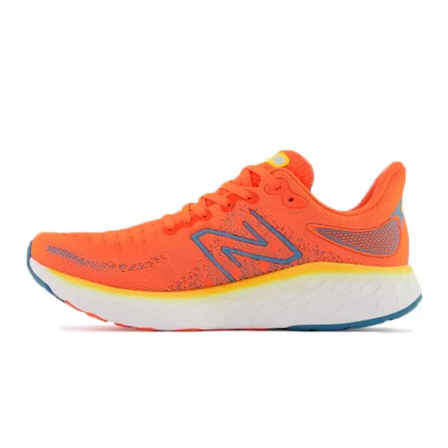 Imagen 2 de 6 de Zapatillas New Balance Fresh Foam 1080v12-NARANJA/GRIS/AMARILLO