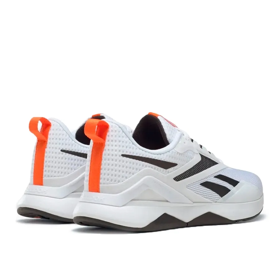 Imagen 2 de 4 de Zapatillas Reebok Nanoflex TR 2.0-BLANCO/NEGRO/NARANJA