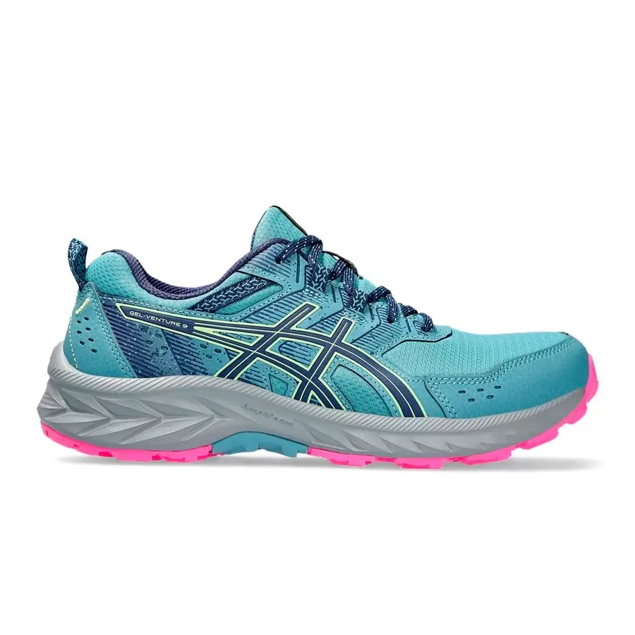 Imagen 0 de 6 de Zapatillas Asics Gel Venture-AZUL/LIMA/GRIS