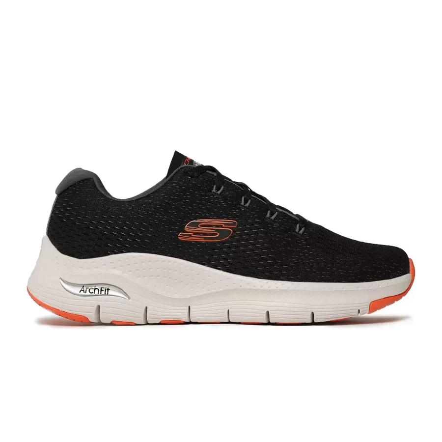 Imagen 0 de 5 de Zapatillas Skechers Arch Fit D Lux-NEGRO/NARANJA