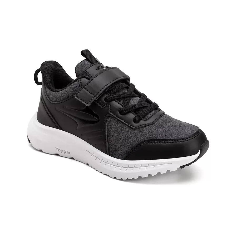 Imagen 1 de 5 de Zapatillas Topper Wind Iv Kids-NEGRO/GRAFITO