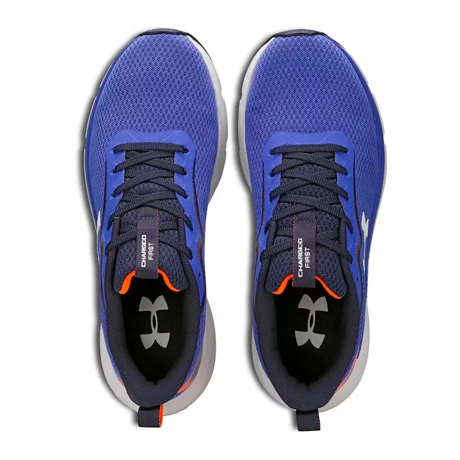 Imagen 2 de 4 de Zapatillas Under Armour Charged First-AZUL/MARINO/NARANJA