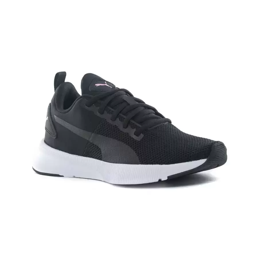 Zapatilla negra puma flyer runner adp top