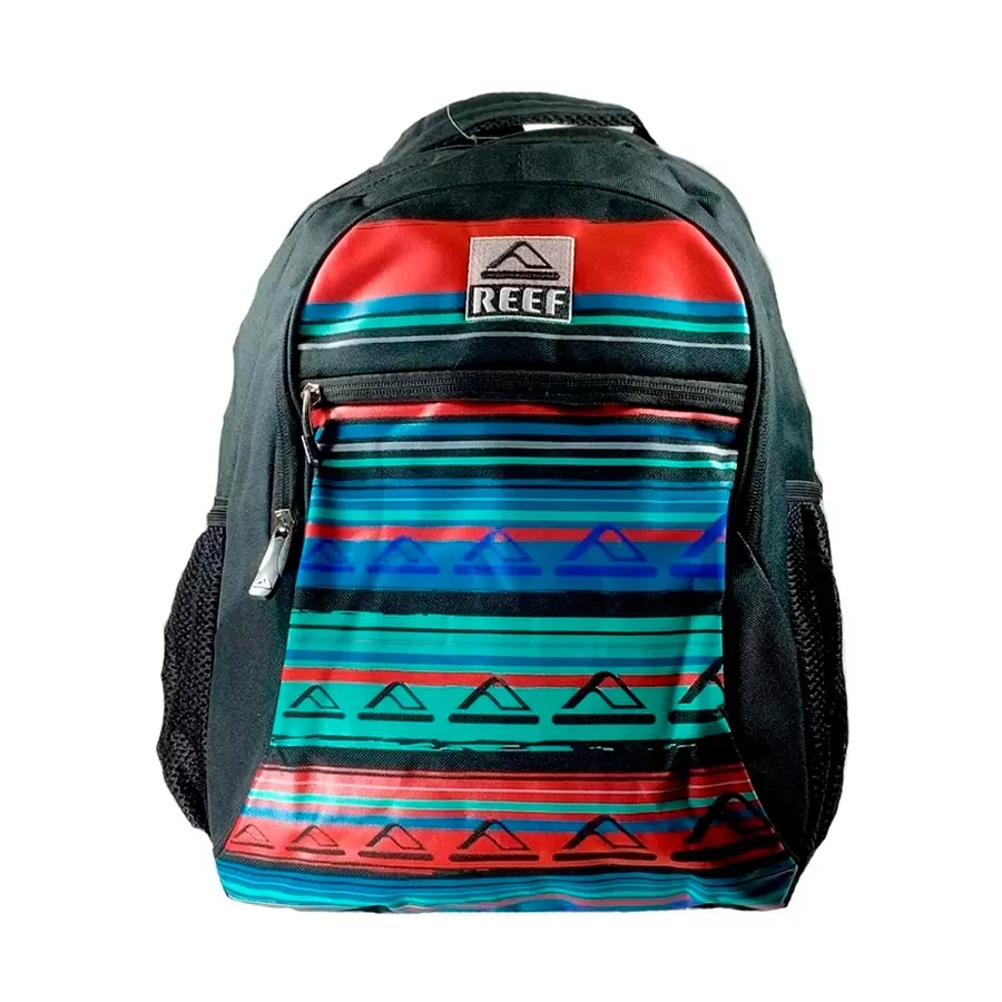 Imagen 0 de 3 de Mochila Reef 18 Escolar-NEGRO/AZUL/ROJO