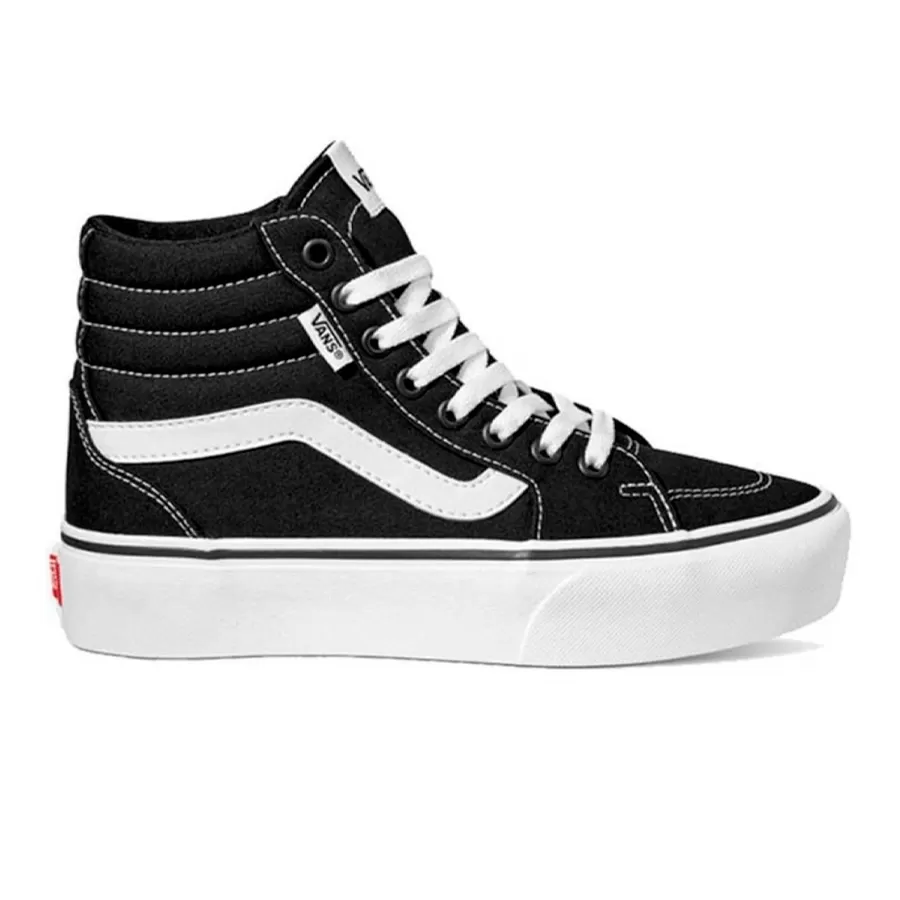 Botas Vans Filmore Hi Platform NEGRO BLANCO Vaypol