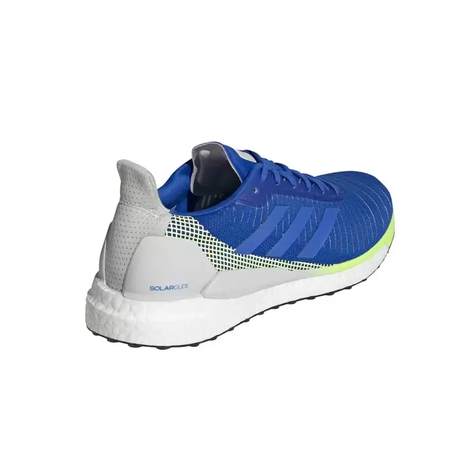 Imagen 1 de 5 de Zapatillas adidas Solar Glide 19-AZUL/LIMA/BLANCO