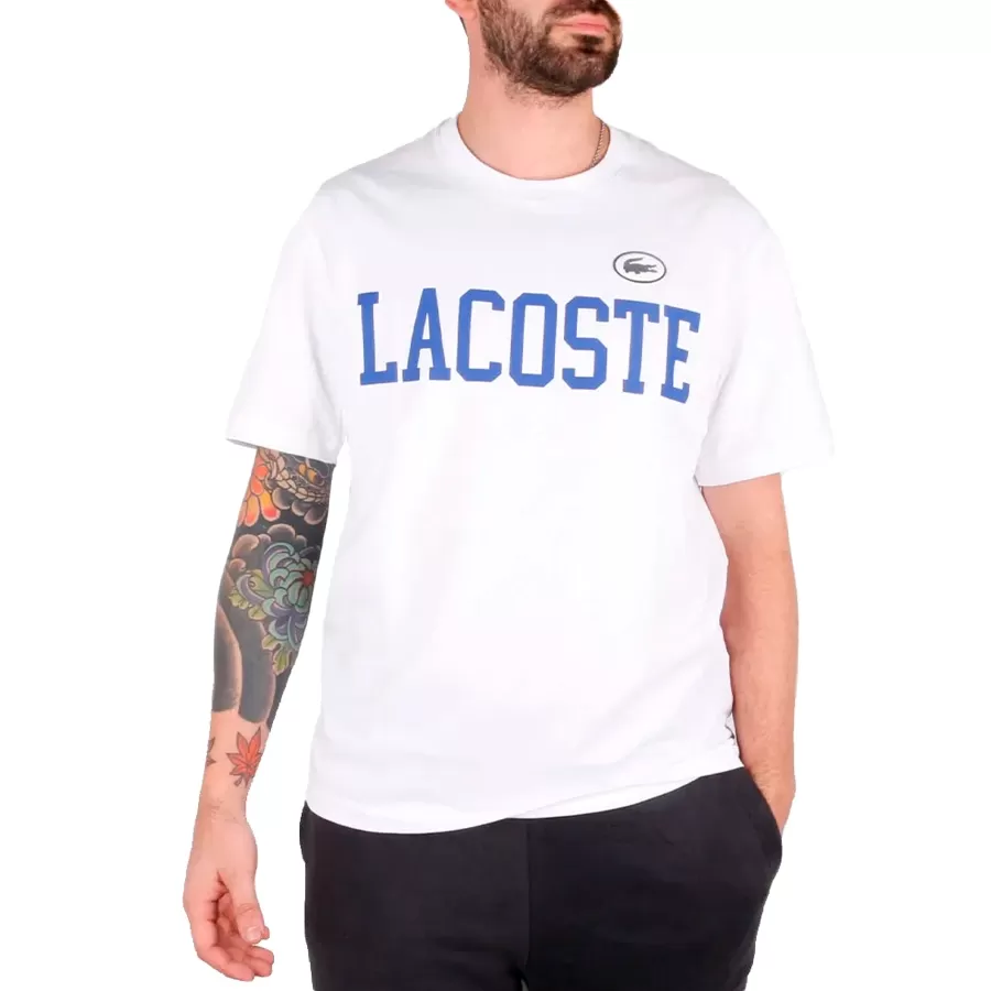 Remera fashion lacoste azul