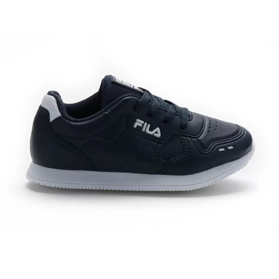 Imagen 4 de 5 de Zapatillas Fila Classic 92 Baby-MARINO/BLANCO