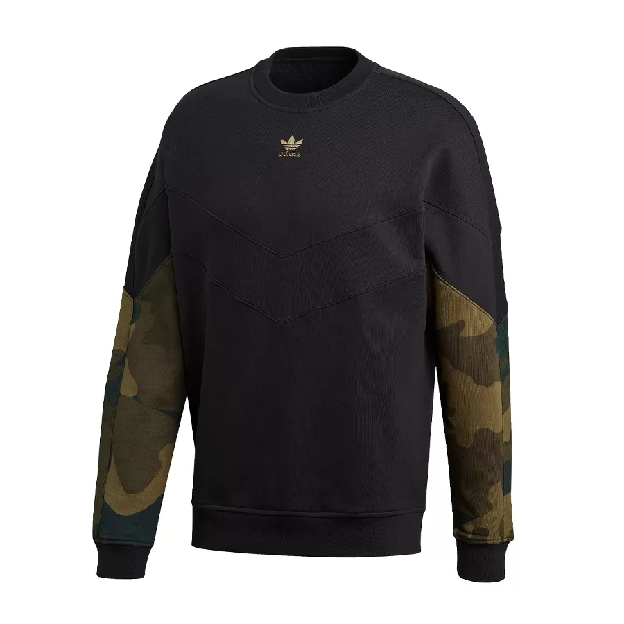 Imagen 0 de 2 de Buzo adidas originals Camo Crew-NEGRO/CAMUFLADO