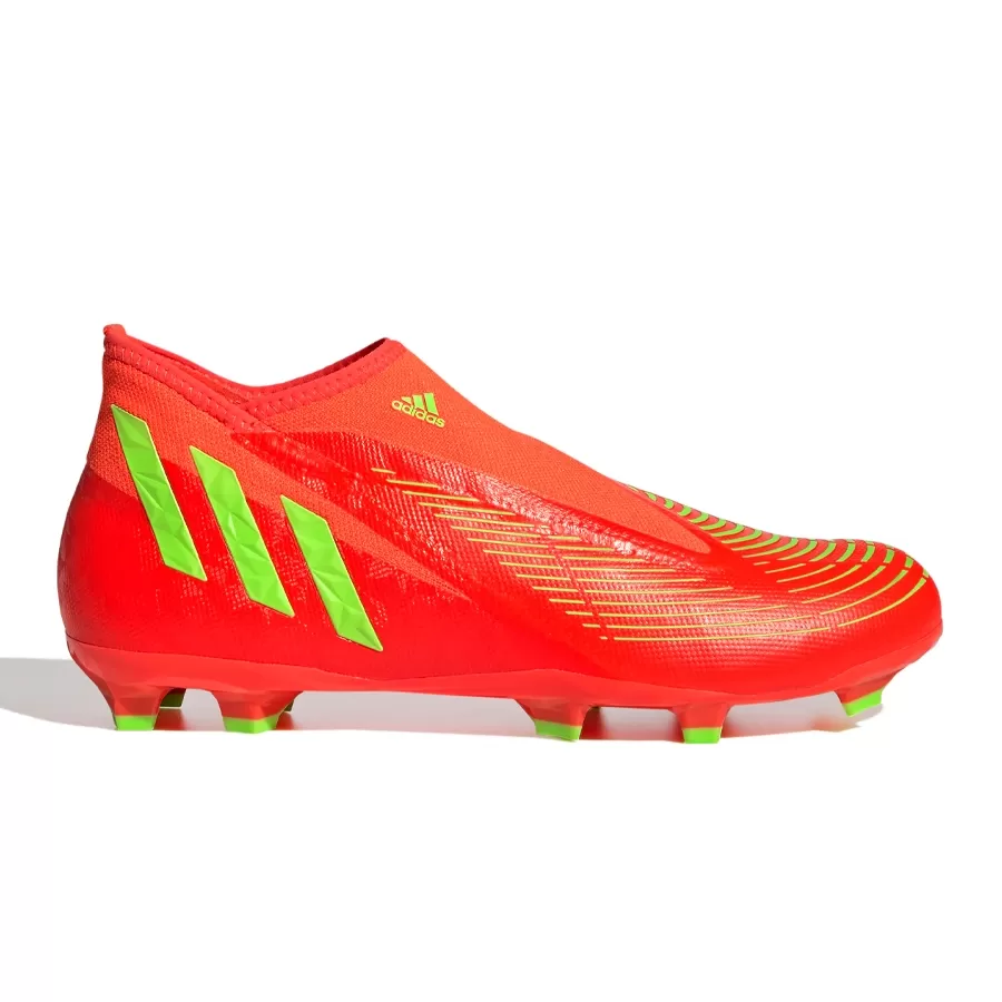 Imagen 0 de 8 de Botines adidas Predator Edge 3-NARANJA FLUOR/VERDE FLUOR