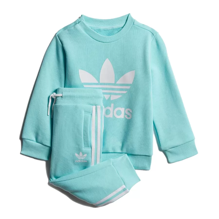 Imagen 0 de 6 de Conjunto adidas originals Crew Set Bebe-AQUA