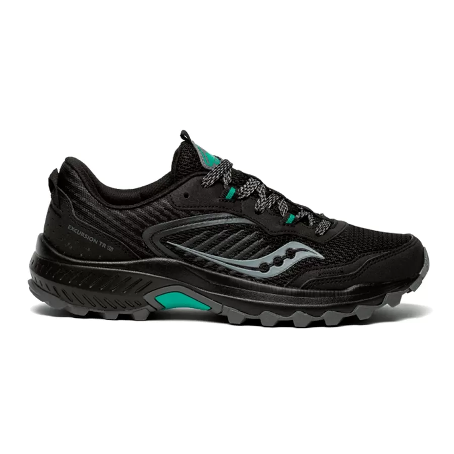 Imagen 0 de 5 de Zapatillas Saucony Excursion Tr 15-NEGRO/GRIS/VERDE