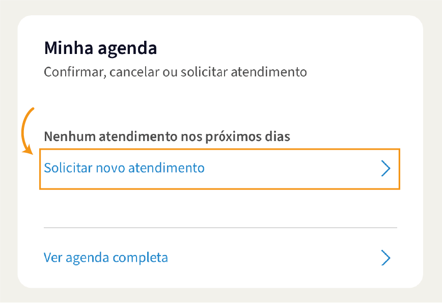Novo agendamento 1 Novo agendamento 1
