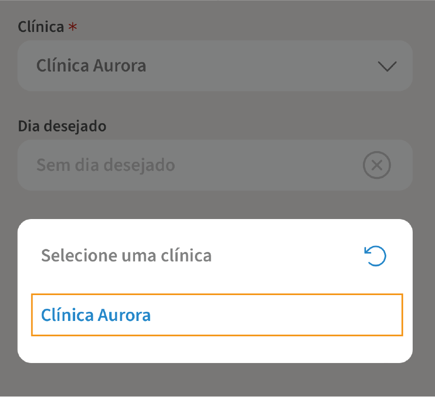 Novo agendamento 3 Novo agendamento 3